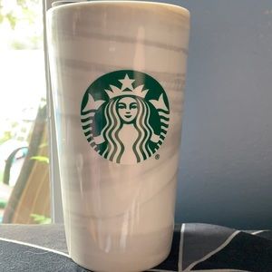 Starbucks Marble Travel Mug